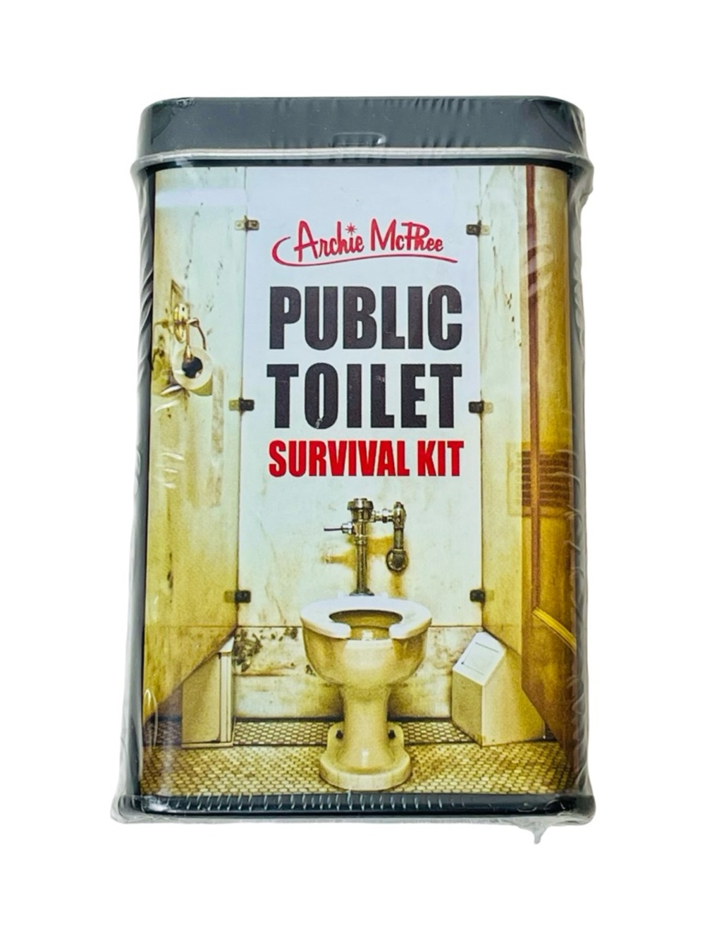 Archie McPhee’s Public Toilet Survival Kit | Emergency Kit